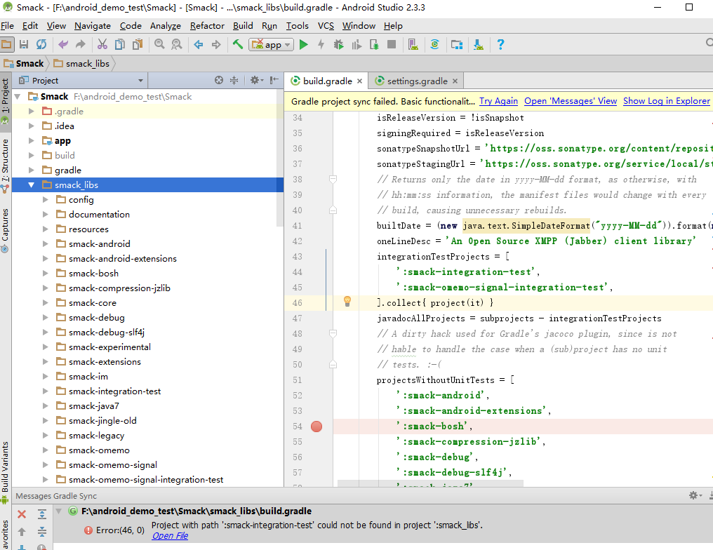 How to import smack Source code into android studio - Smack Support -  Ignite Realtime Community Forums