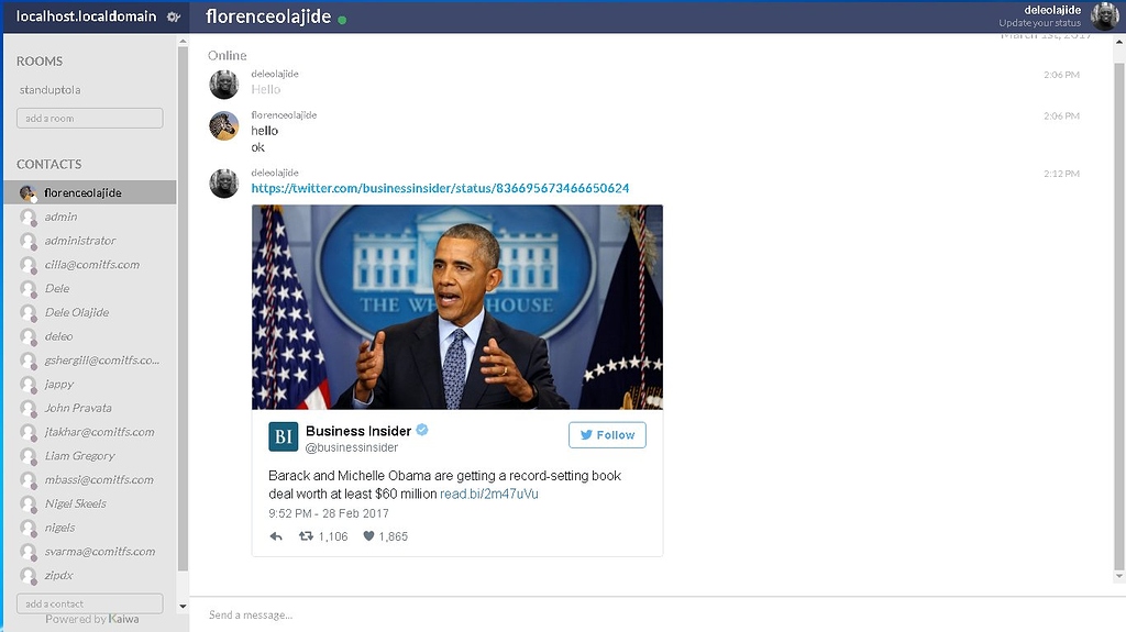 Kaiwa - A modern web client for Openfire - Ignite Realtime Blogs ...
