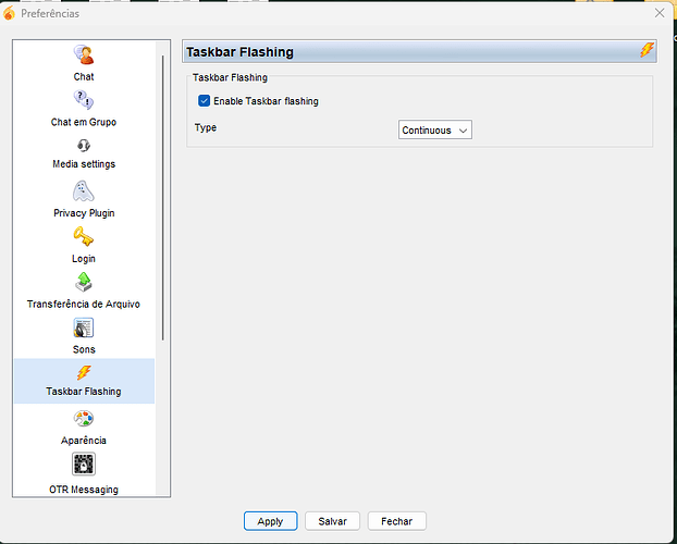 TaskBarFlashing